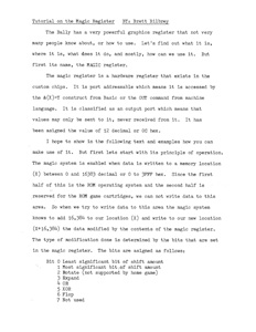 Magic Register Tutorial